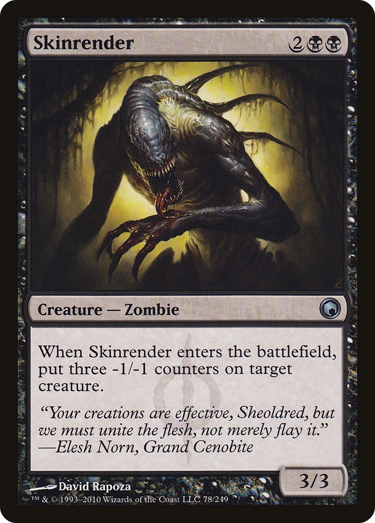 Skinrender (SOM-078) [Scars of Mirrodin] Foil