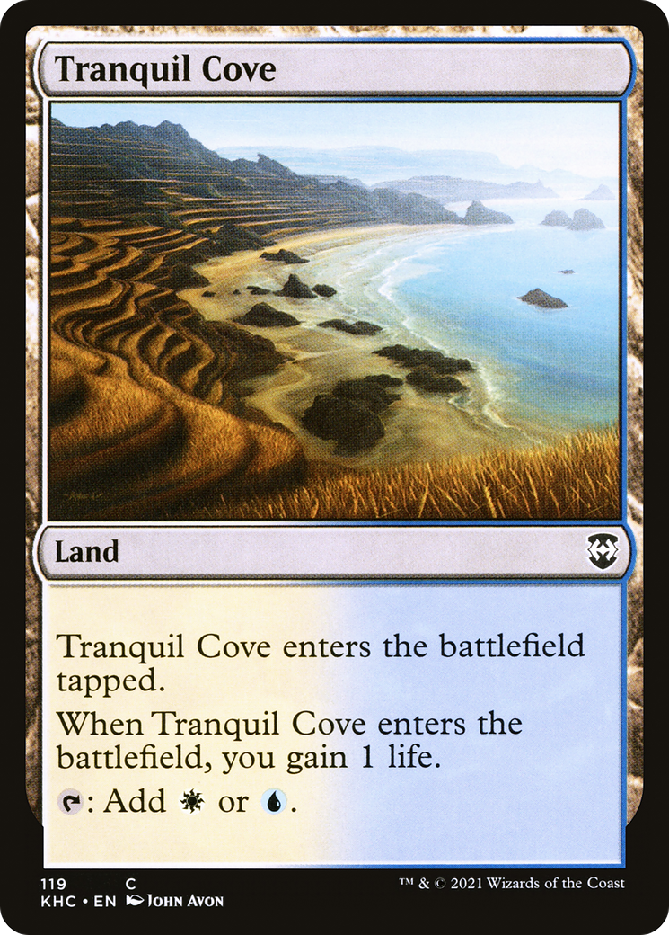 Tranquil Cove (KHC-119) [Kaldheim Commander]