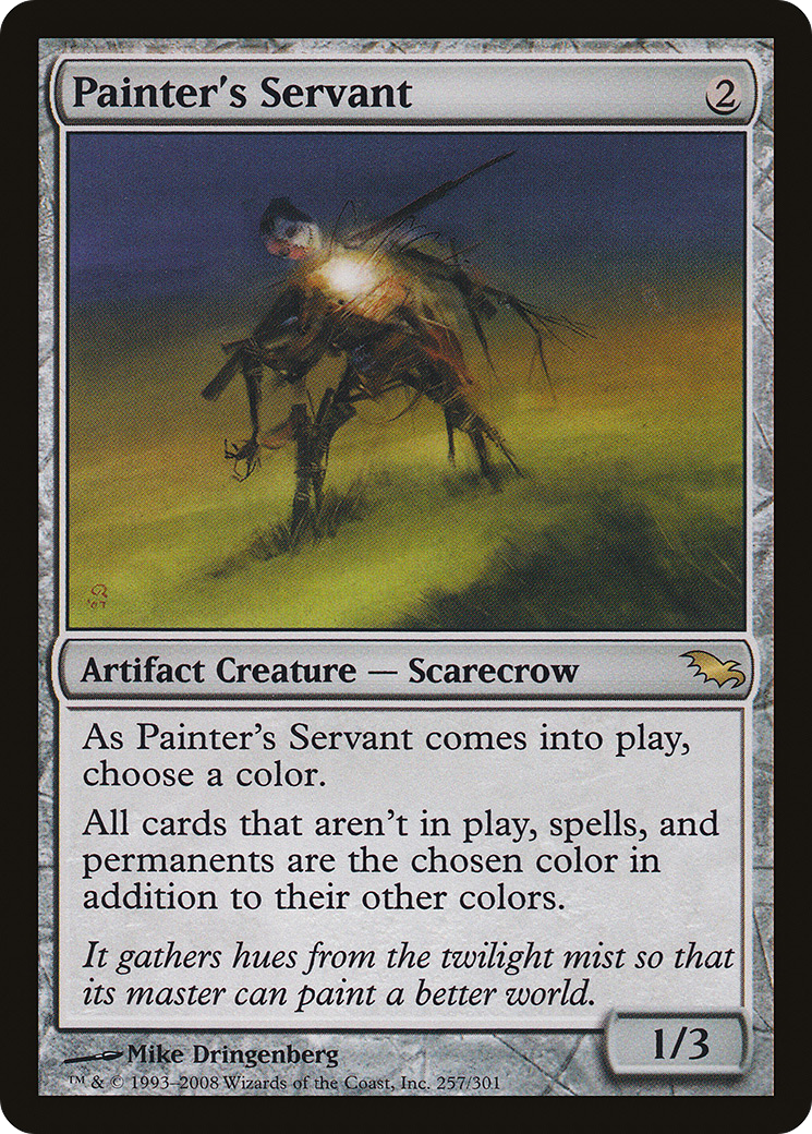 Painter's Servant (SHM-257) [Shadowmoor] Foil