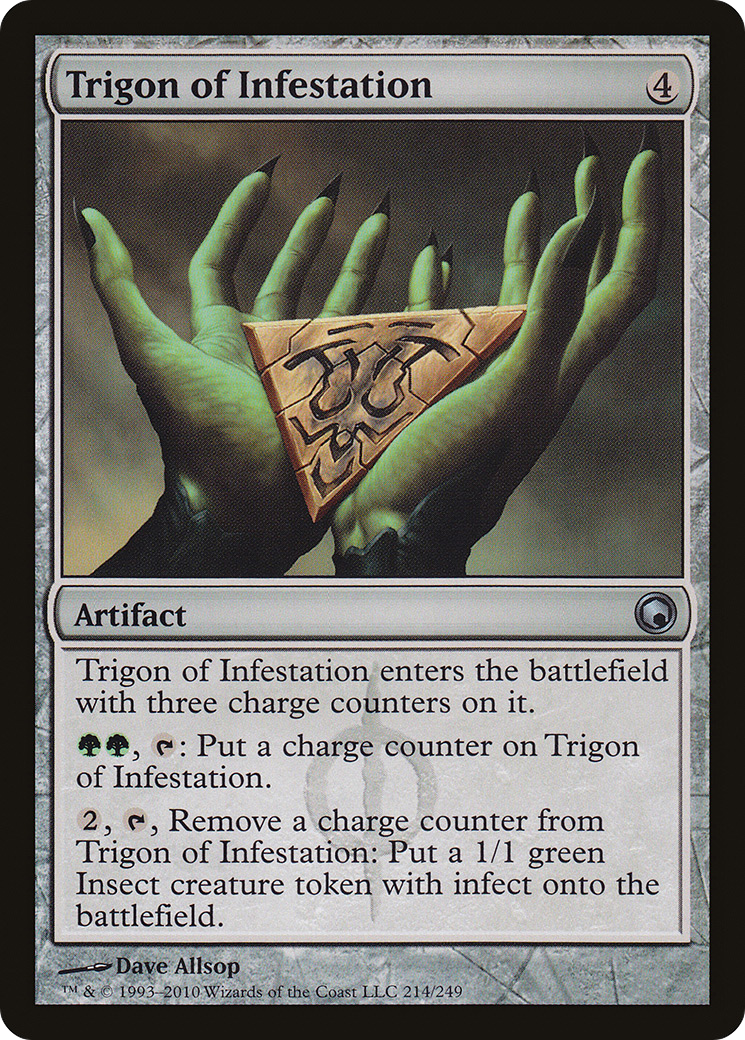 Trigon of Infestation (SOM-214) [Scars of Mirrodin]