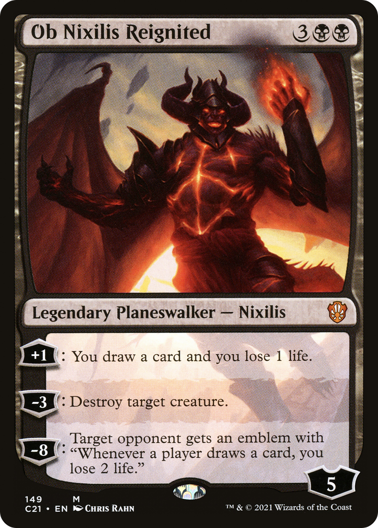 Ob Nixilis Reignited (C21-149) [Commander 2021]