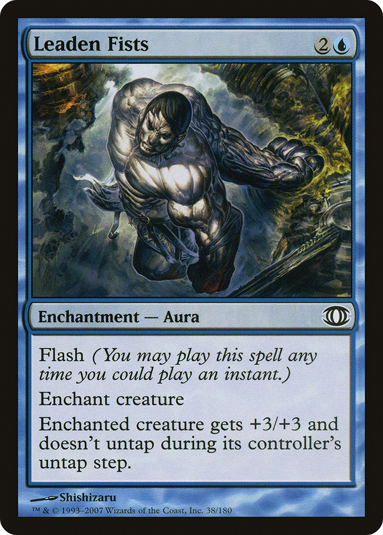 Leaden Fists (FUT-038) [Future Sight] Foil
