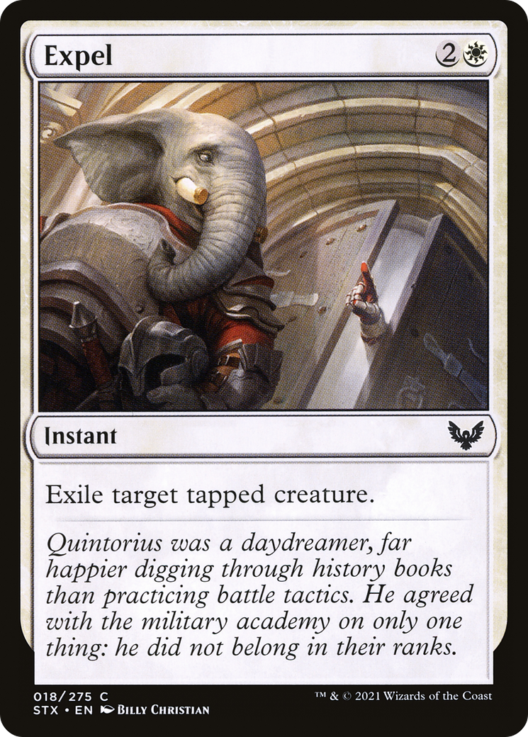 Expel (STX-018) [Strixhaven: School of Mages]