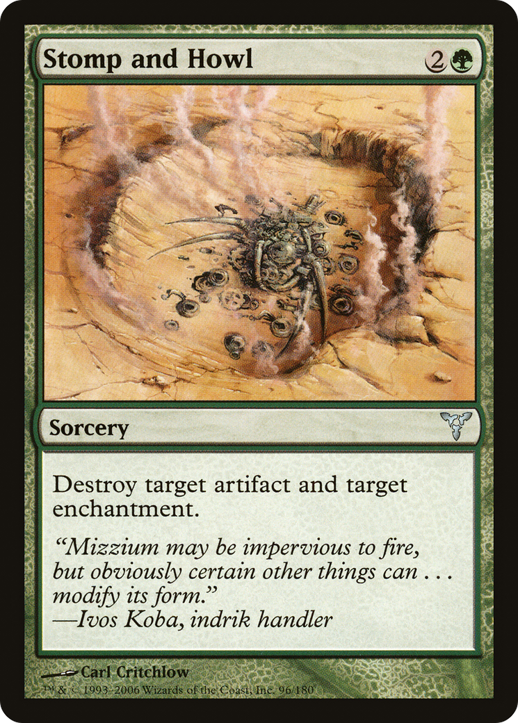 Stomp and Howl [Dissension] Foil