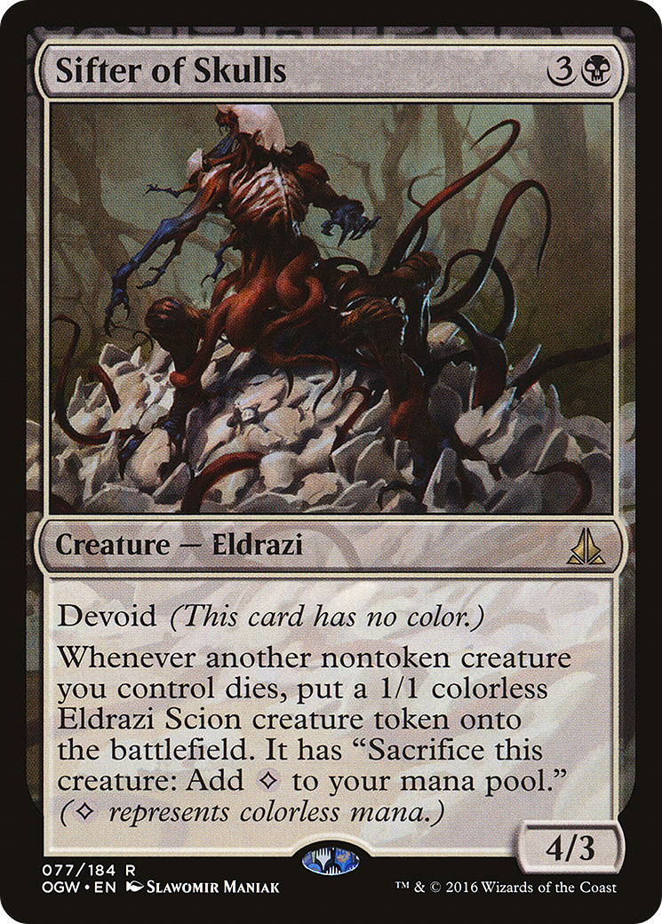 Sifter of Skulls (OGW-077) [Oath of the Gatewatch] Foil