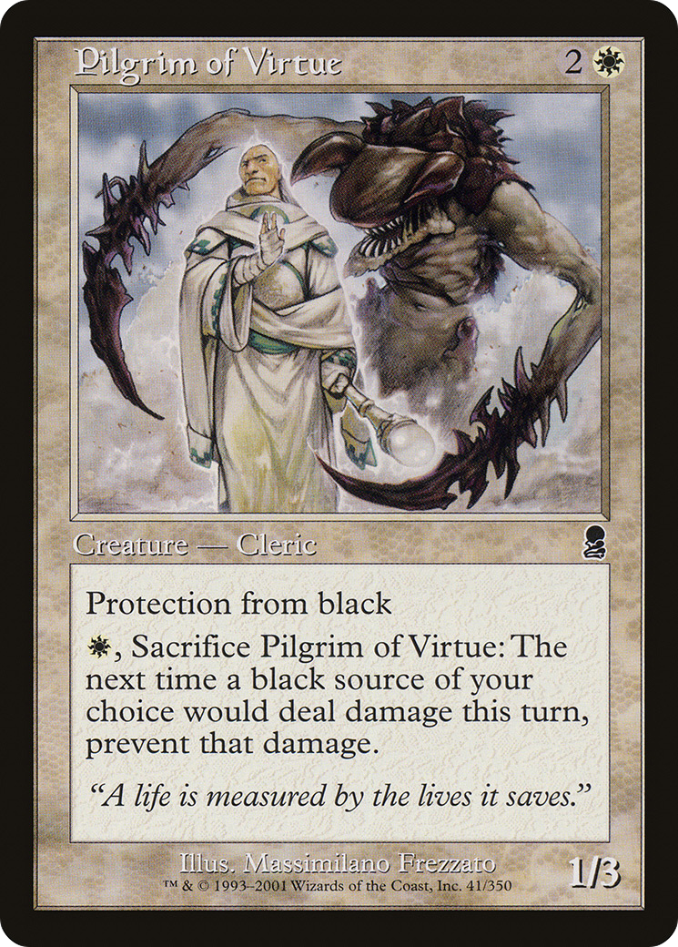 Pilgrim of Virtue (ODY-041) [Odyssey] Foil