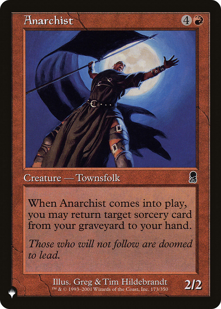 Anarchist (LIST-ODY-173) [The List]