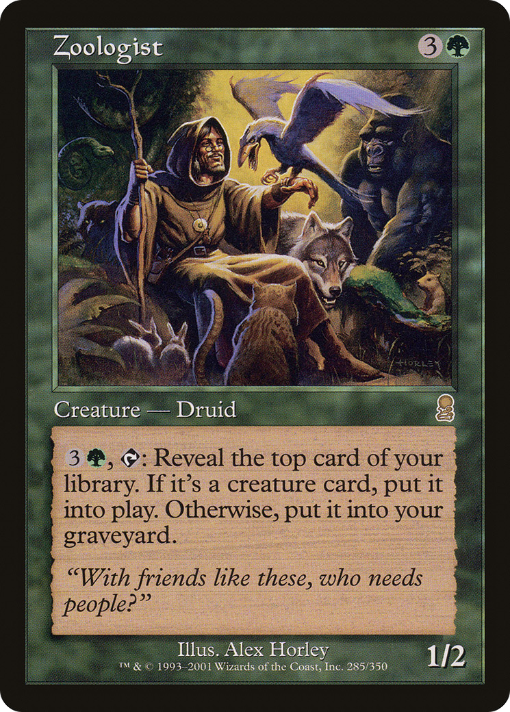 Zoologist (ODY-285) [Odyssey] Foil