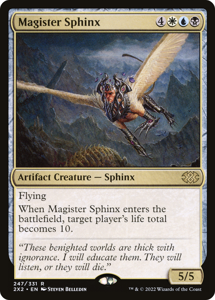 Magister Sphinx (2X2-247) [Double Masters 2022]