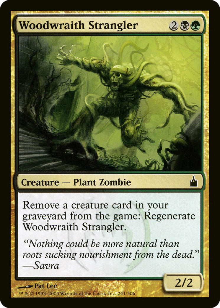 Woodwraith Strangler (RAV-241) [Ravnica: City of Guilds] Foil