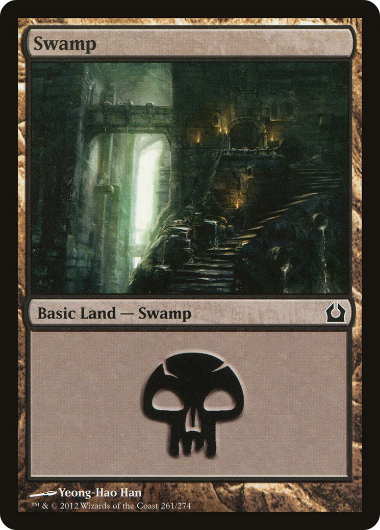 Swamp (RTR-261) [Return to Ravnica] Foil