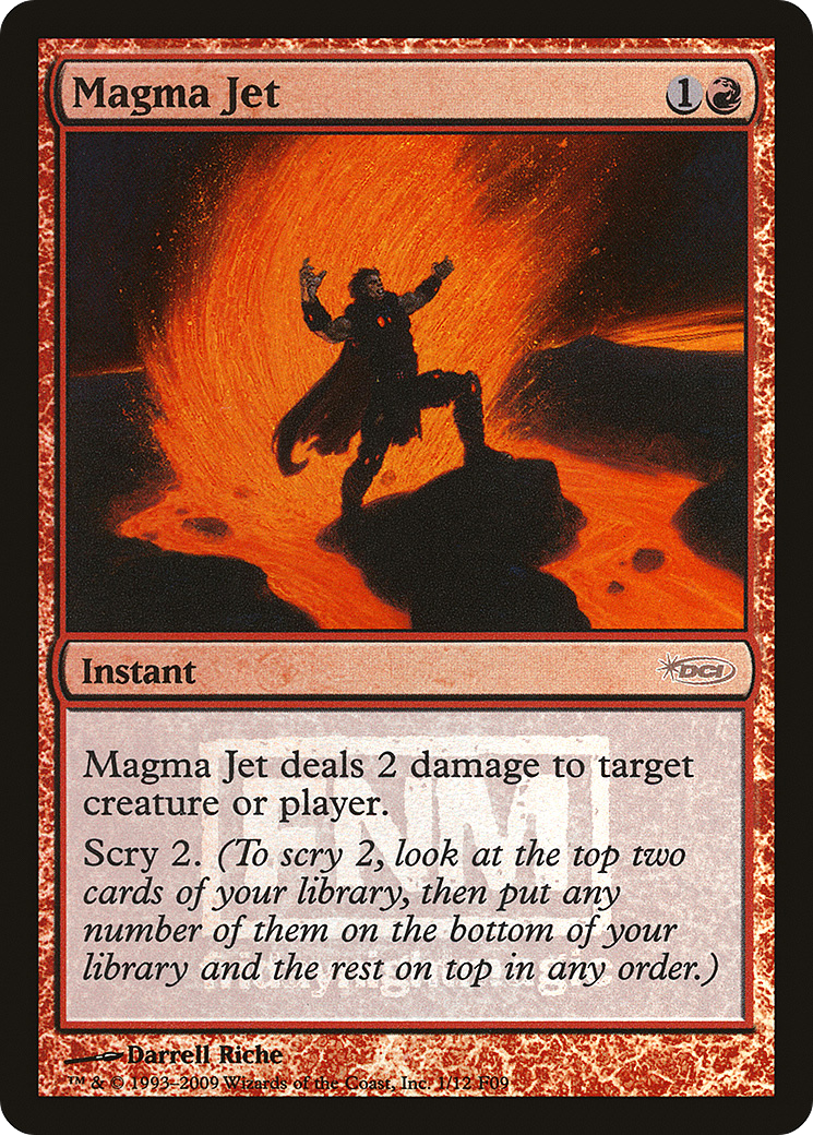 Magma Jet [Friday Night Magic 2009] Foil