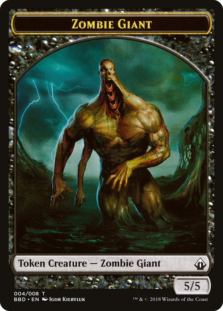 Zombie Giant Token (BBD-004) [Battlebond Tokens]