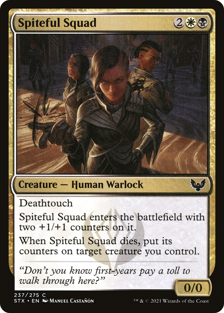 Spiteful Squad (STX-237) [Strixhaven: School of Mages]