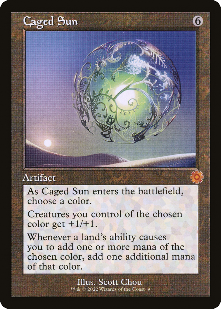 Caged Sun (BRR-009) [The Brothers' War Retro Artifacts] Foil