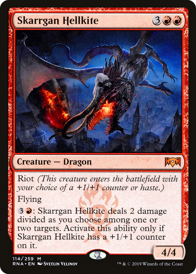 Skarrgan Hellkite (RNA-114) [Ravnica Allegiance]