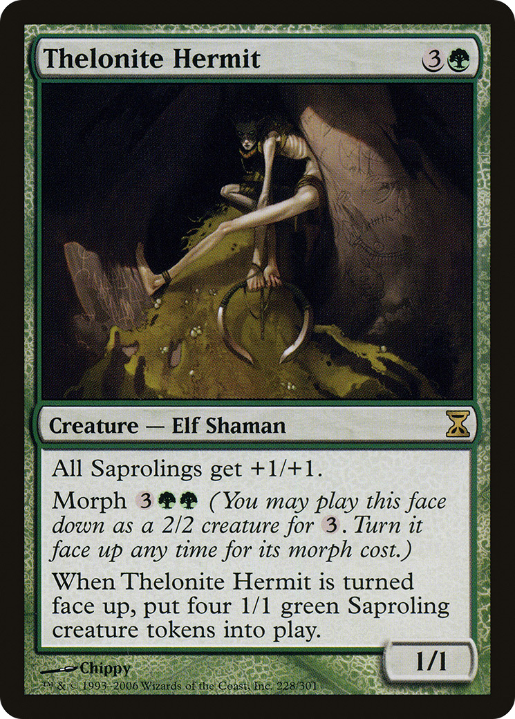 Thelonite Hermit (TSP-228) [Time Spiral] Foil