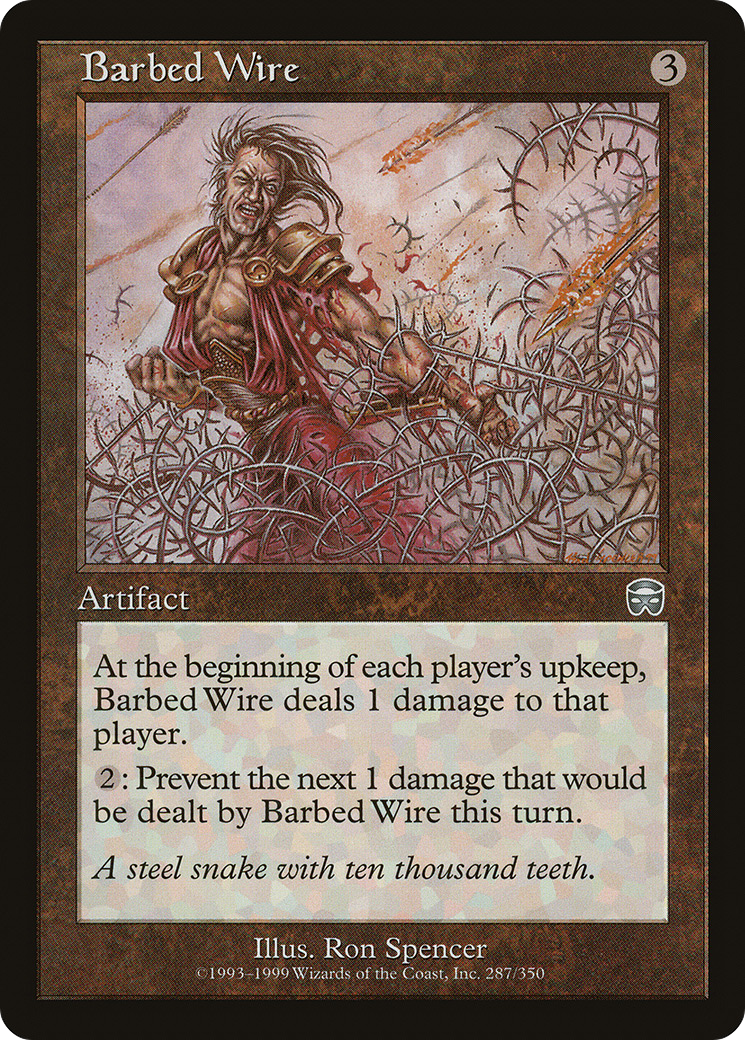 Barbed Wire (MMQ-287) [Mercadian Masques]