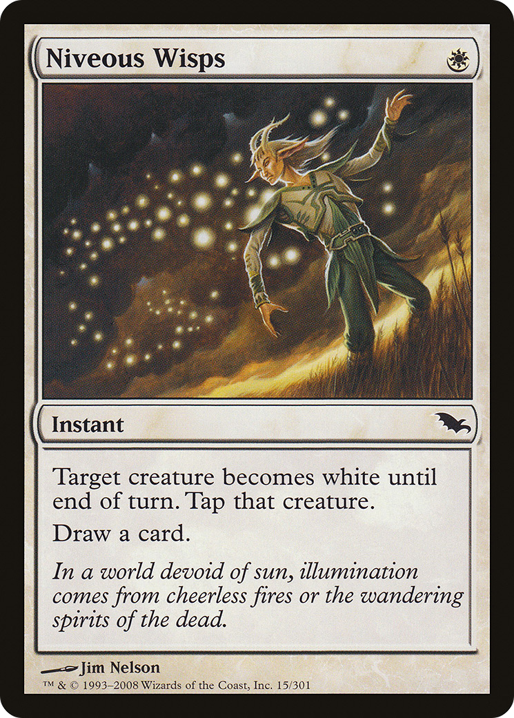Niveous Wisps (SHM-015) [Shadowmoor]