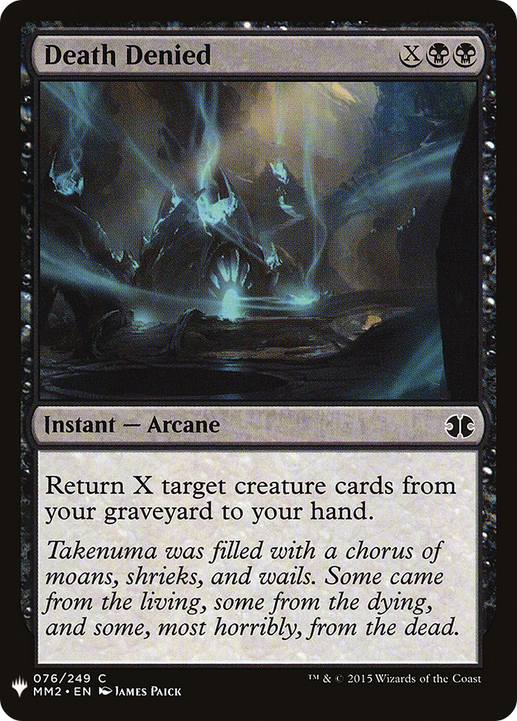 Death Denied (LIST-MM2-76) [The List]
