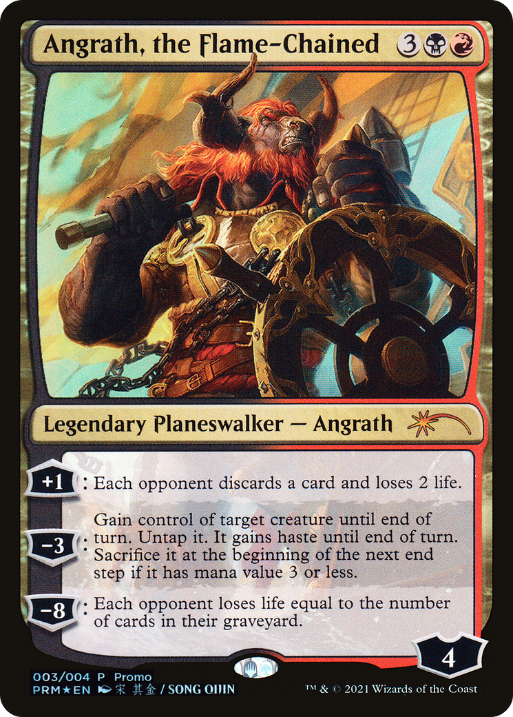 Angrath, the Flame-Chained (UMP-003) [Year of the Ox 2021] Foil