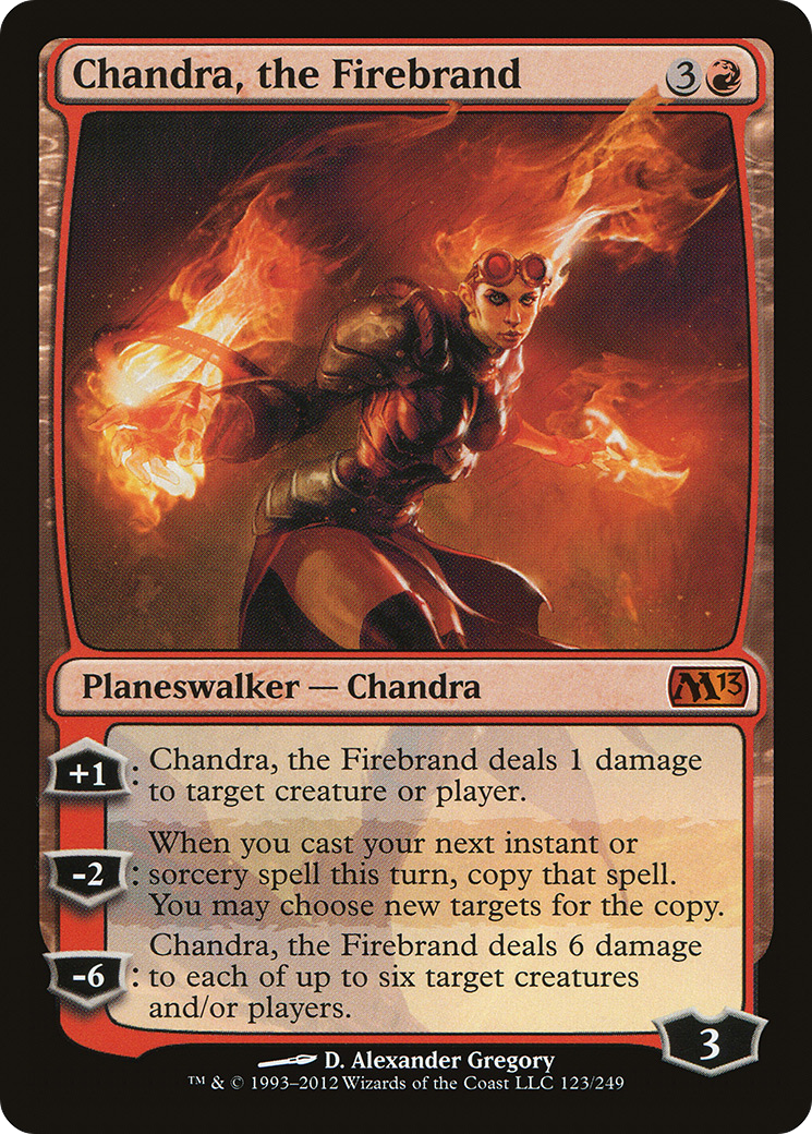 Chandra, the Firebrand (M13-123) [Magic 2013]