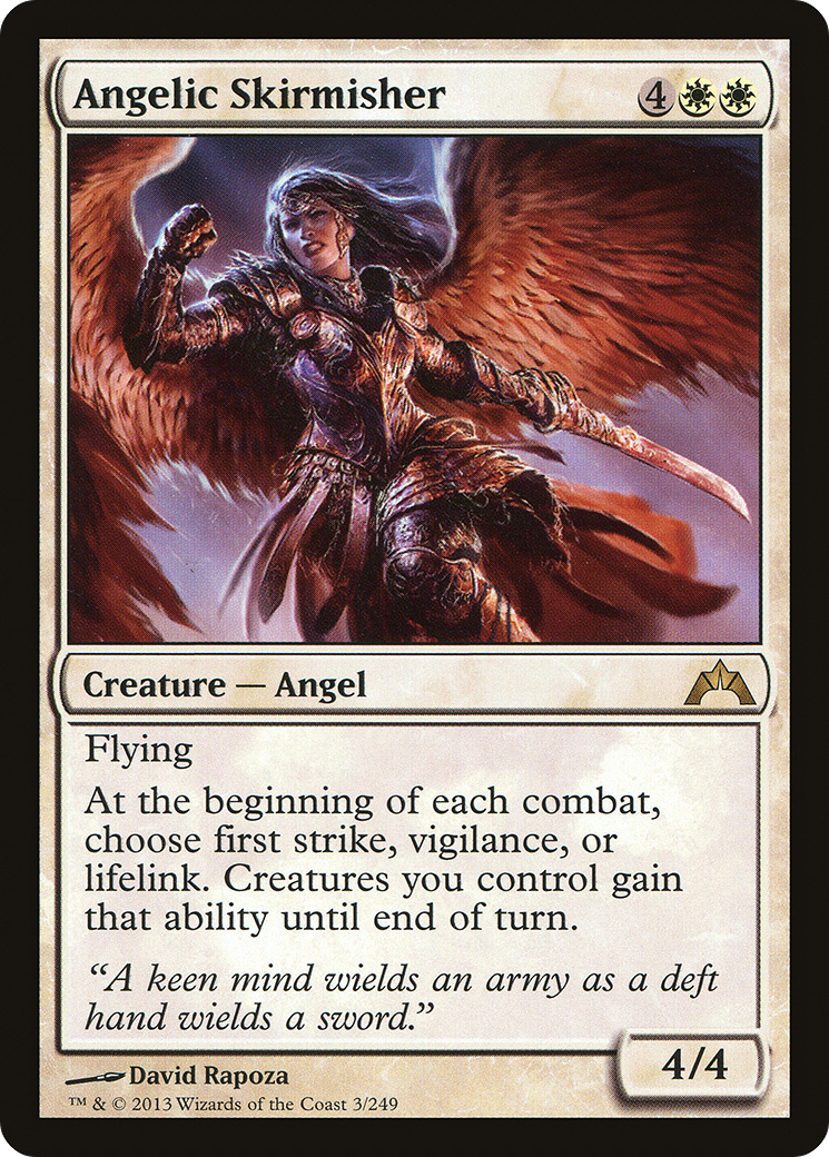 Angelic Skirmisher (GTC-003) [Gatecrash]