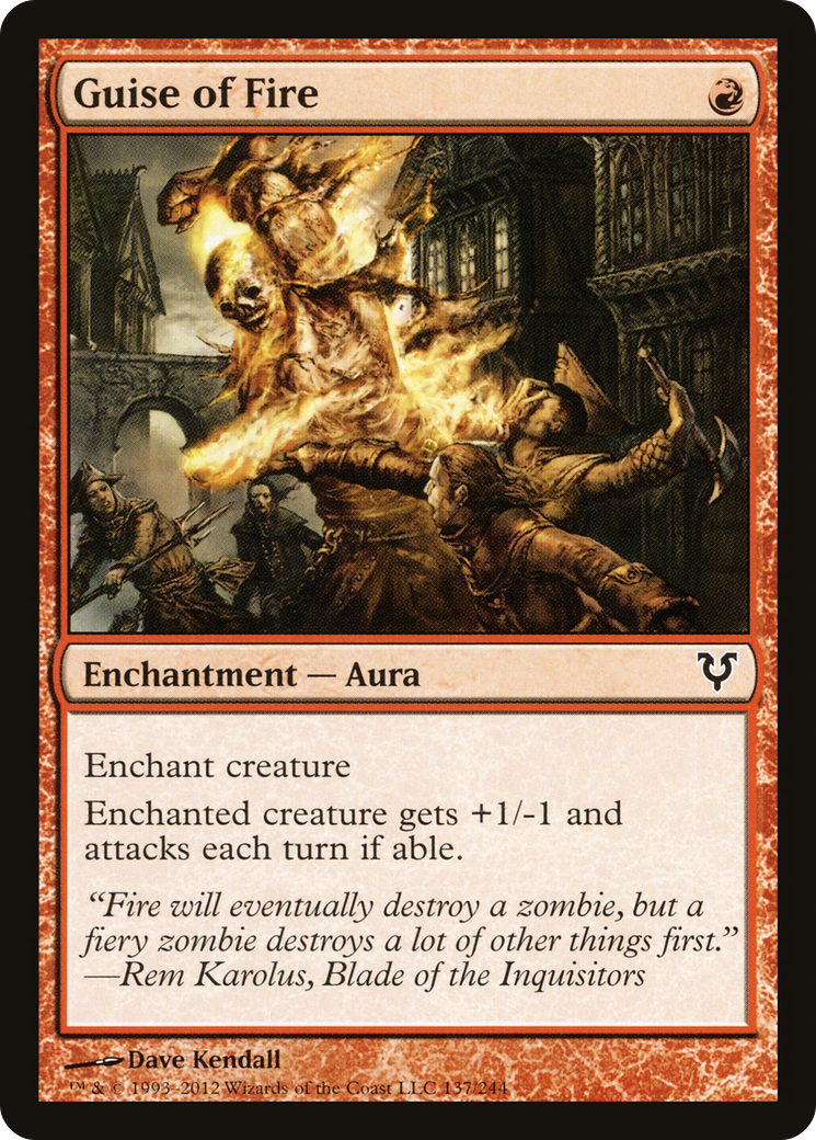 Guise of Fire (AVR-137) [Avacyn Restored]
