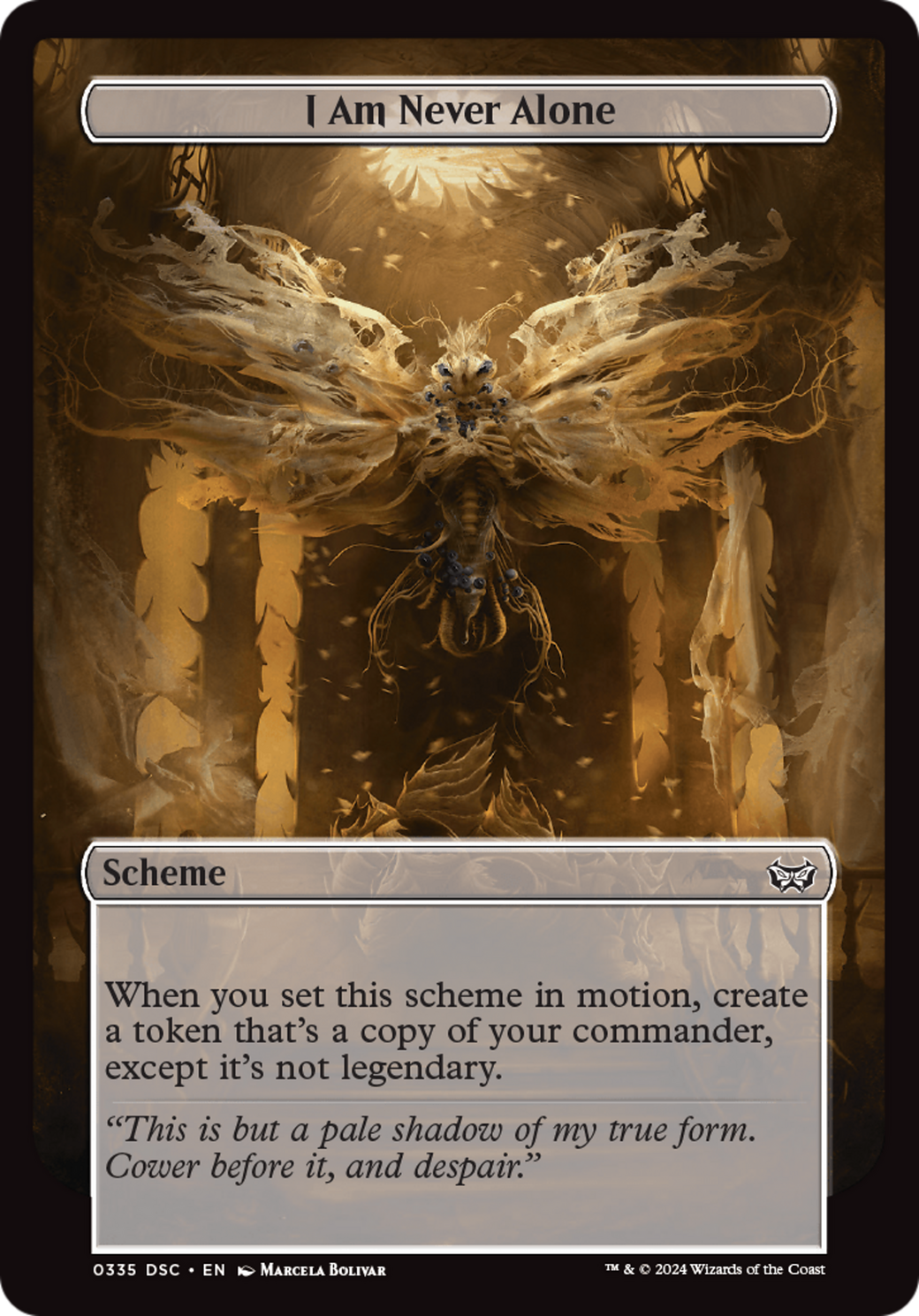 I Am Never Alone (Full Art) (A:DSC-335) [Duskmourn: House of Horror Commander]