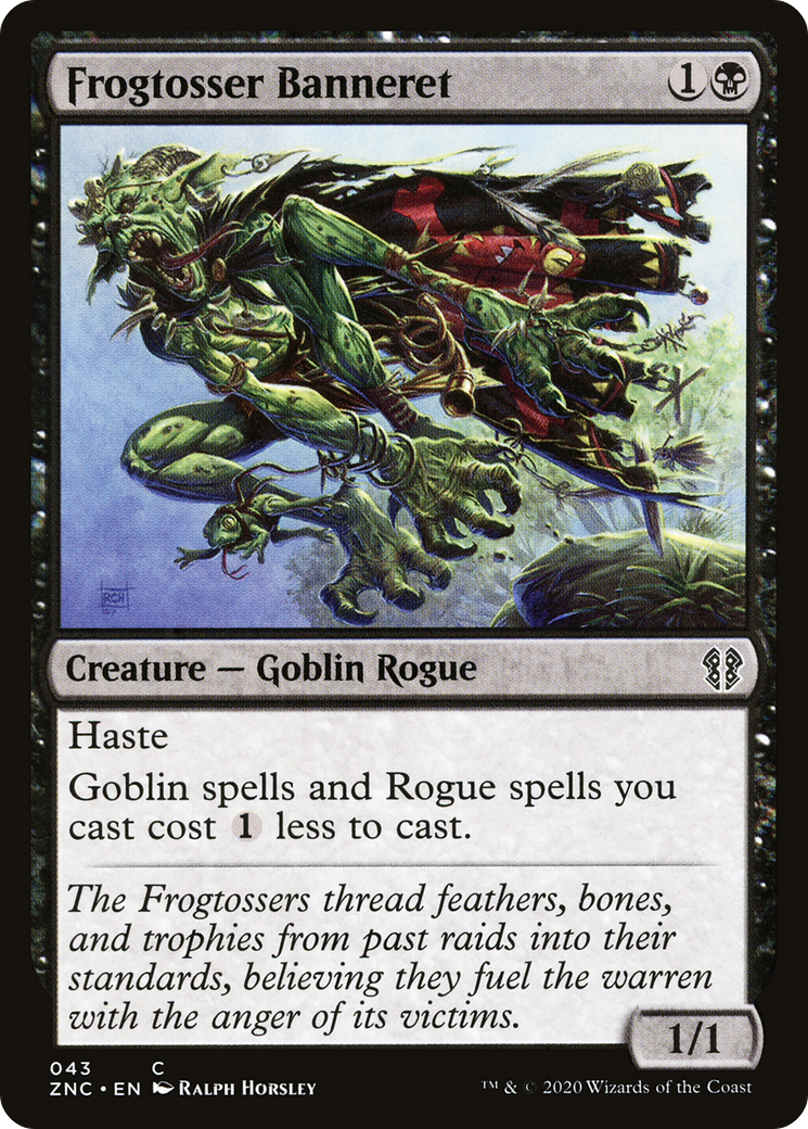 Frogtosser Banneret (ZNC-043) [Zendikar Rising Commander]