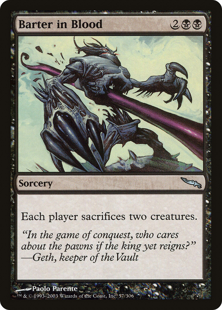 Barter in Blood (MRD-057) [Mirrodin]