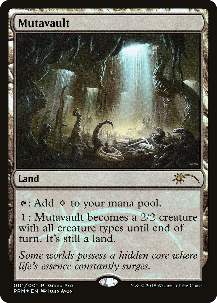 Mutavault (GPP-001) [Grand Prix Promos] Foil