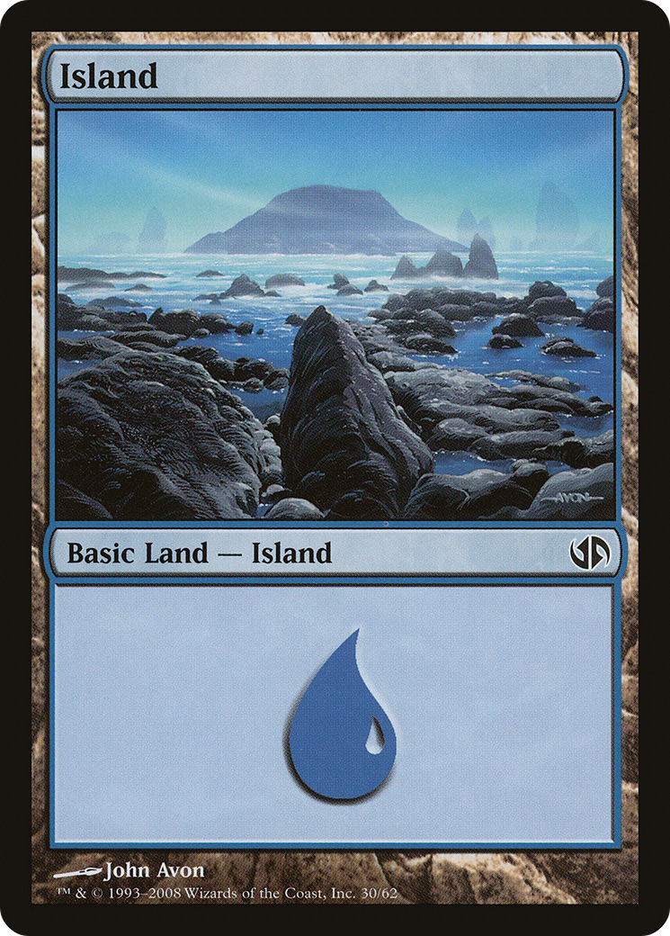 Island (DD2-030) [Duel Decks: Jace vs. Chandra]