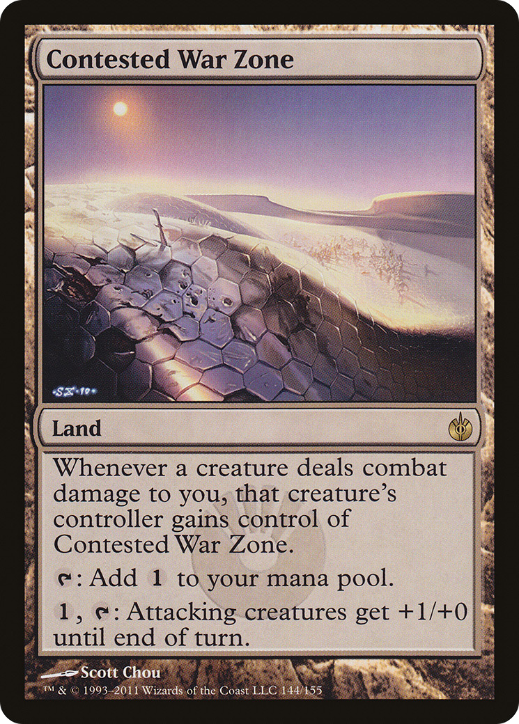 Contested War Zone (MBS-144) [Mirrodin Besieged]