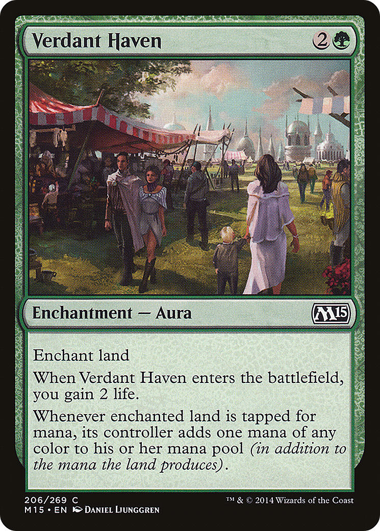 Verdant Haven (M15-206) [Magic 2015] Foil