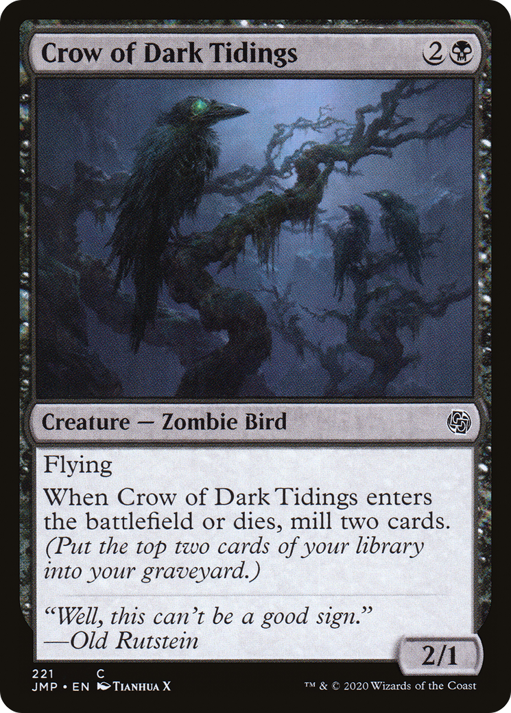 Crow of Dark Tidings (JMP-221) [Jumpstart]