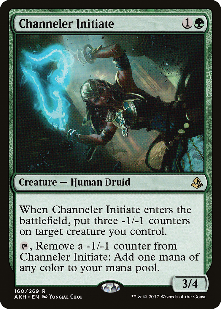 Channeler Initiate (AKH-160) [Amonkhet]
