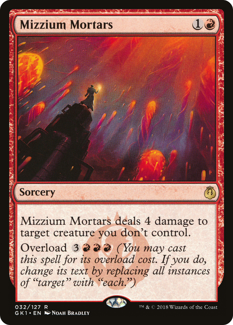 Mizzium Mortars (GR1-032) [GRN Guild Kit]