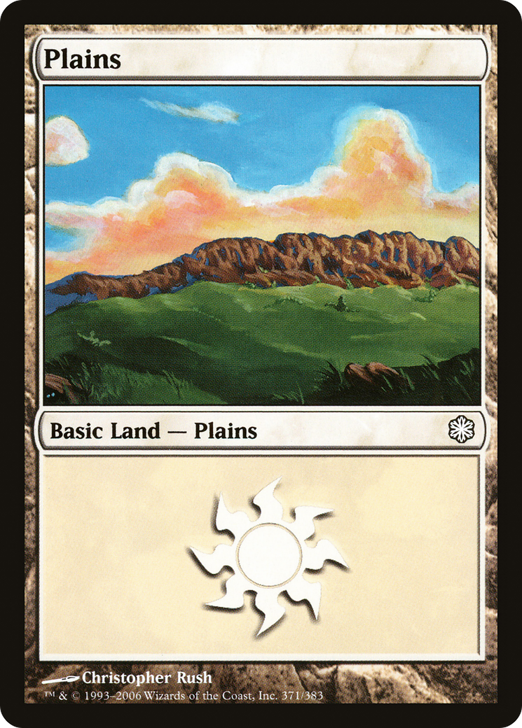 Plains (CTD-371) [Coldsnap Theme Decks]
