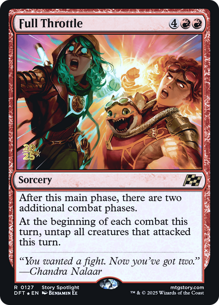 Full Throttle (PRE-127) [Prerelease Cards] Foil