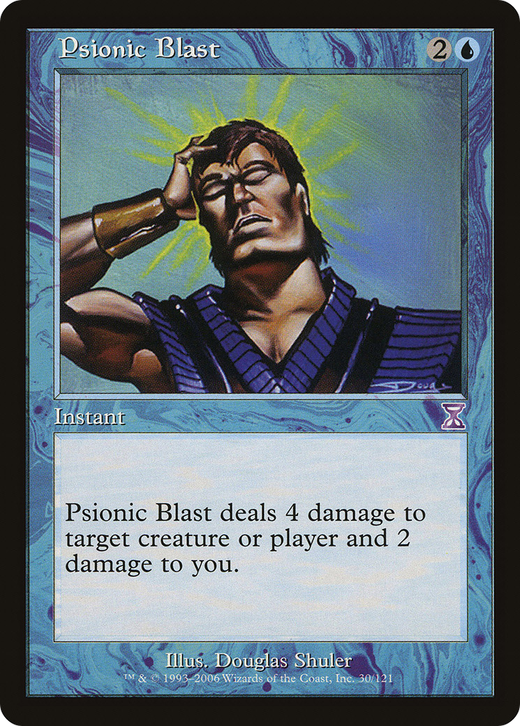 Psionic Blast (TSB-030) [Time Spiral Timeshifted] Foil