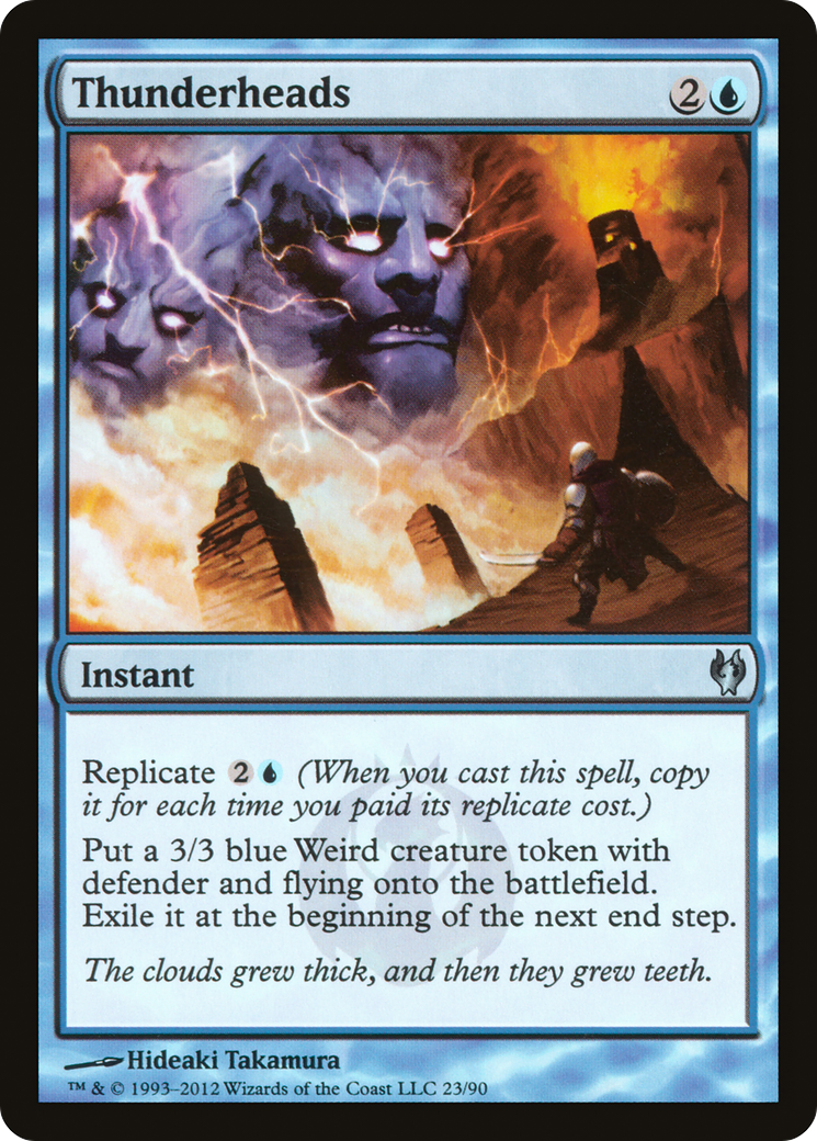Thunderheads (DDJ-023) [Duel Decks: Izzet vs. Golgari]