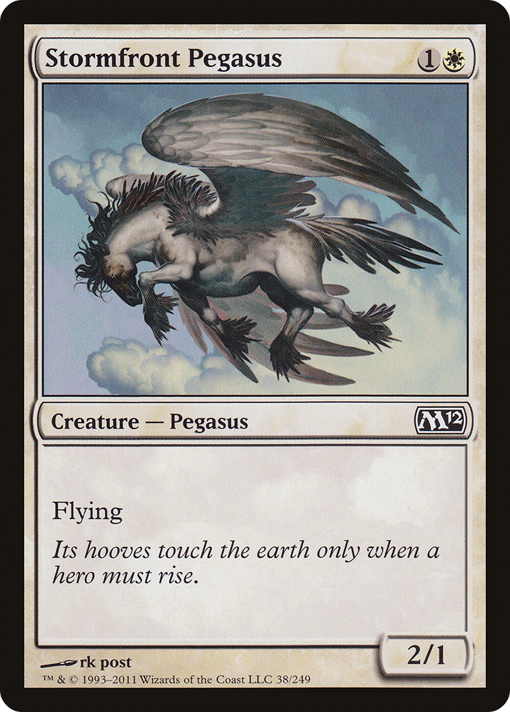 Stormfront Pegasus (M12-038) [Magic 2012]