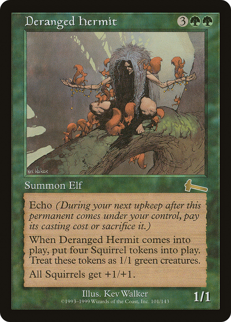 Deranged Hermit (ULG-101) [Urza's Legacy]