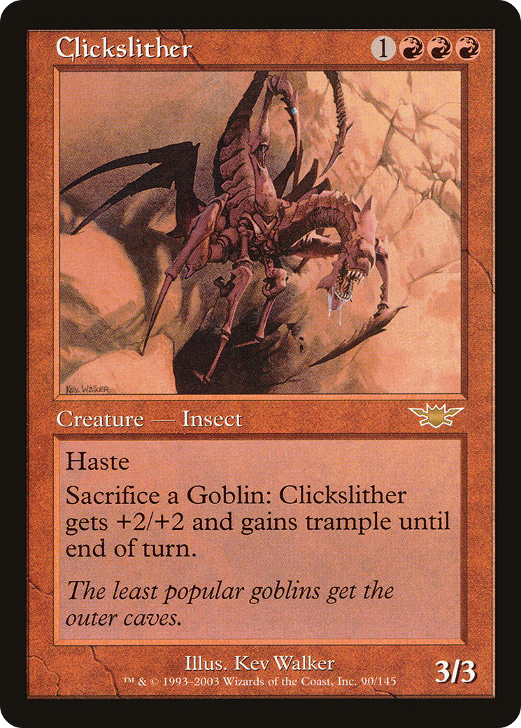 Clickslither (LGN-090) [Legions] Foil