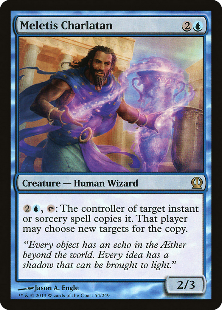 Meletis Charlatan (THS-054) [Theros] Foil