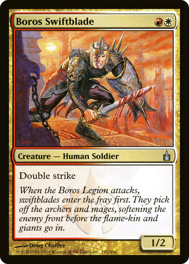 Boros Swiftblade (RAV-193) [Ravnica: City of Guilds]