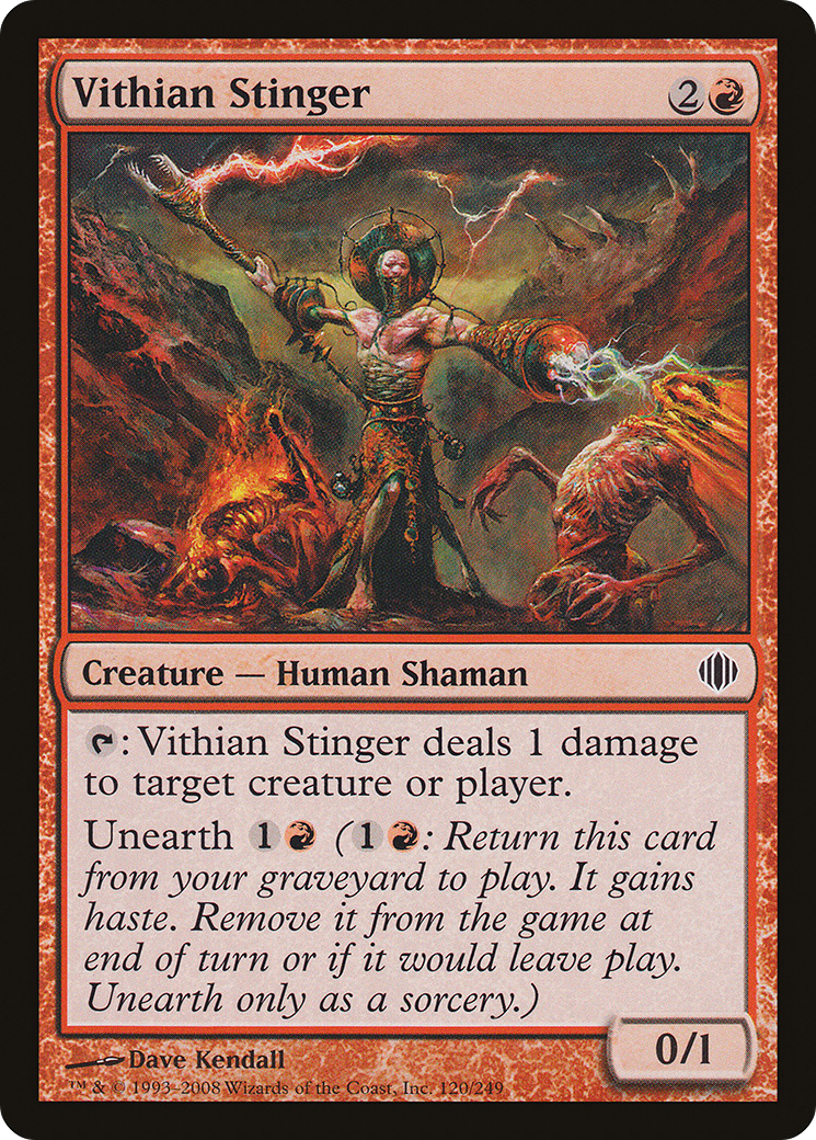 Vithian Stinger (ALA-120) [Shards of Alara]