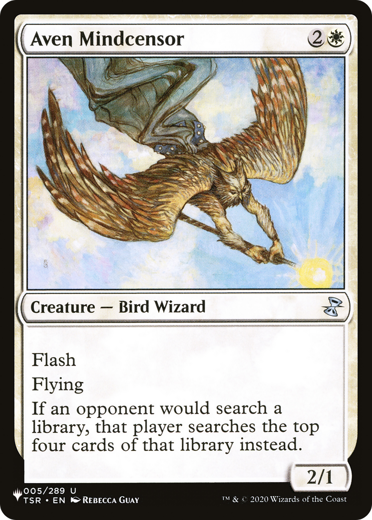 Aven Mindcensor (LIST-TSR-5) [The List]