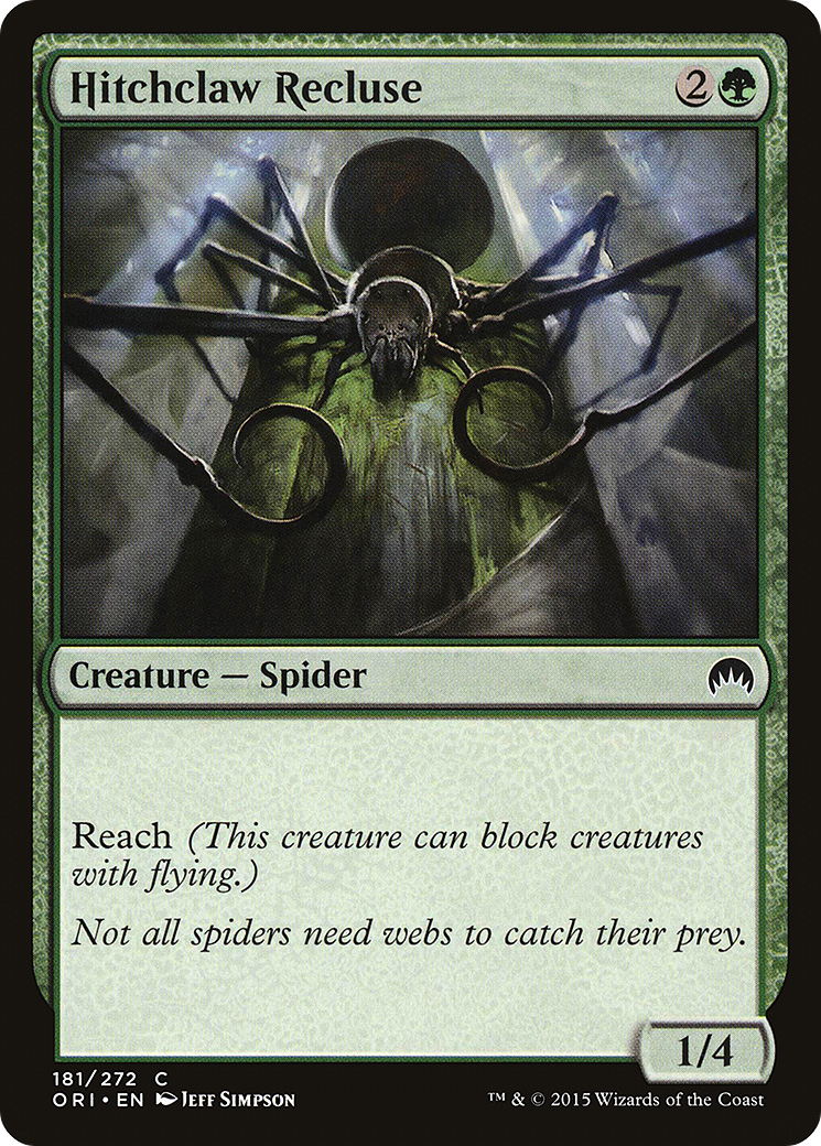 Hitchclaw Recluse (ORI-181) [Magic Origins]
